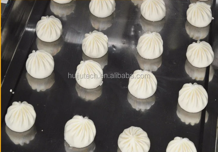 chinese bun momo baozi making machine with single/double hopper