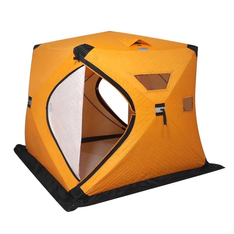 
Automatic Hexagon pop up ice fishing tent 