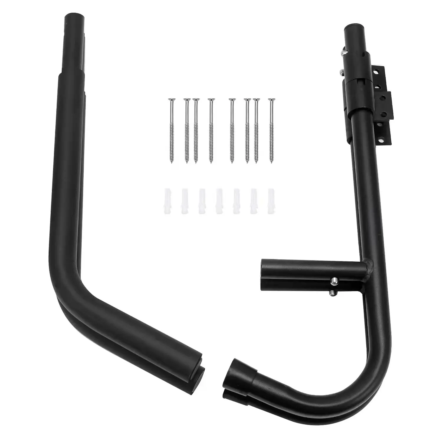 Surfboard Rack Stamping Anti-rust Black Powder Coating Snowboard Display Wall Rack Kayak Storage Rack