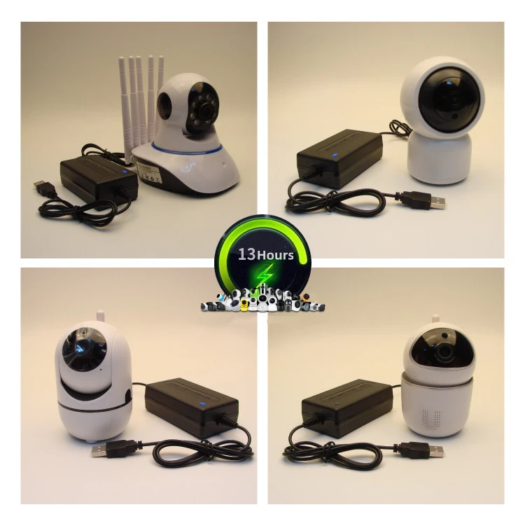 Indoor Mini Dc Ups 5V Battery Backup Portable Wifi Router CCTV Power Monitoring Power Supply with Lithium Battery adapter