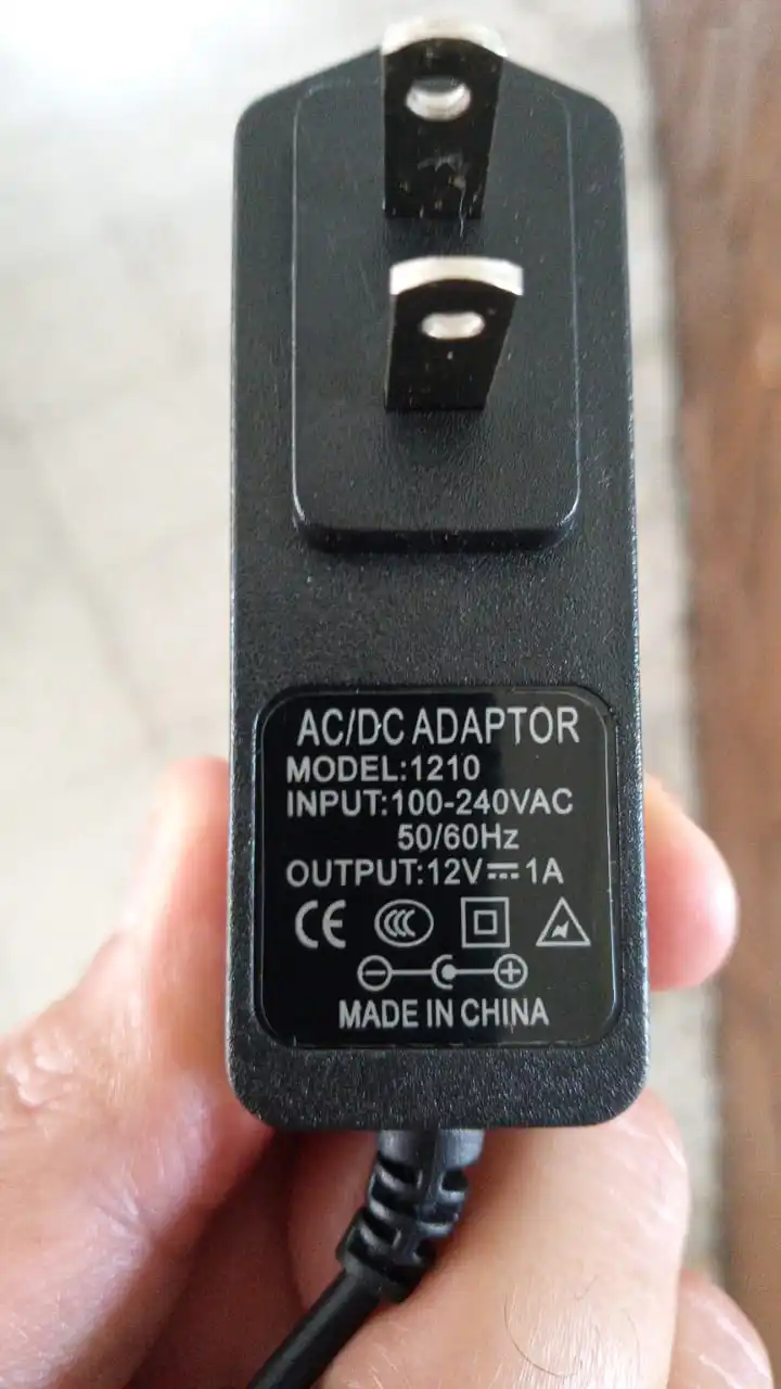 USA type plug adapter 12v 1A Switching power supply  AC/DC Power adapters