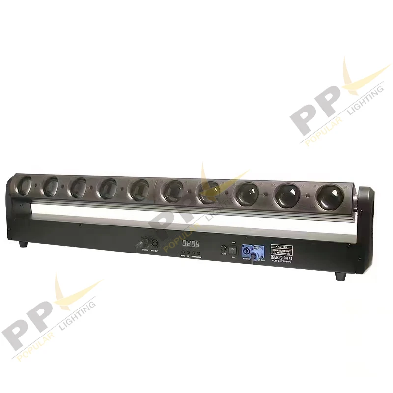 10 Eyes Rgbw Beam Moving Head Led Stage Lighting for Party Night Club Dj Disco Bar Lights