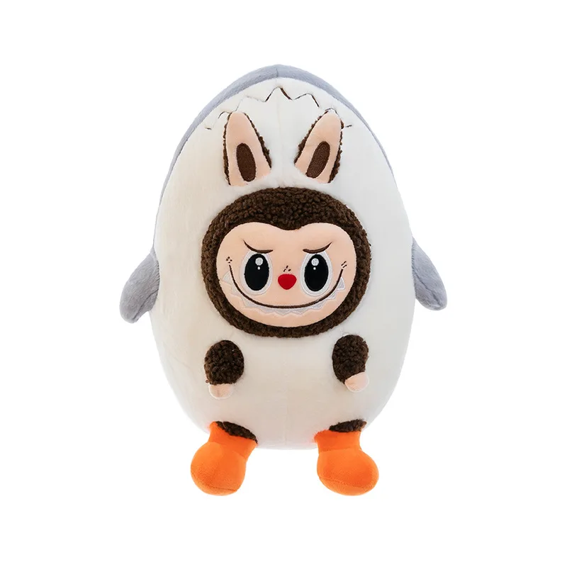 Cute Cartoon POP MART Stuffed Animal Plush Toys soft shark doll Labubu Plush pillow anime Stuffed Animals