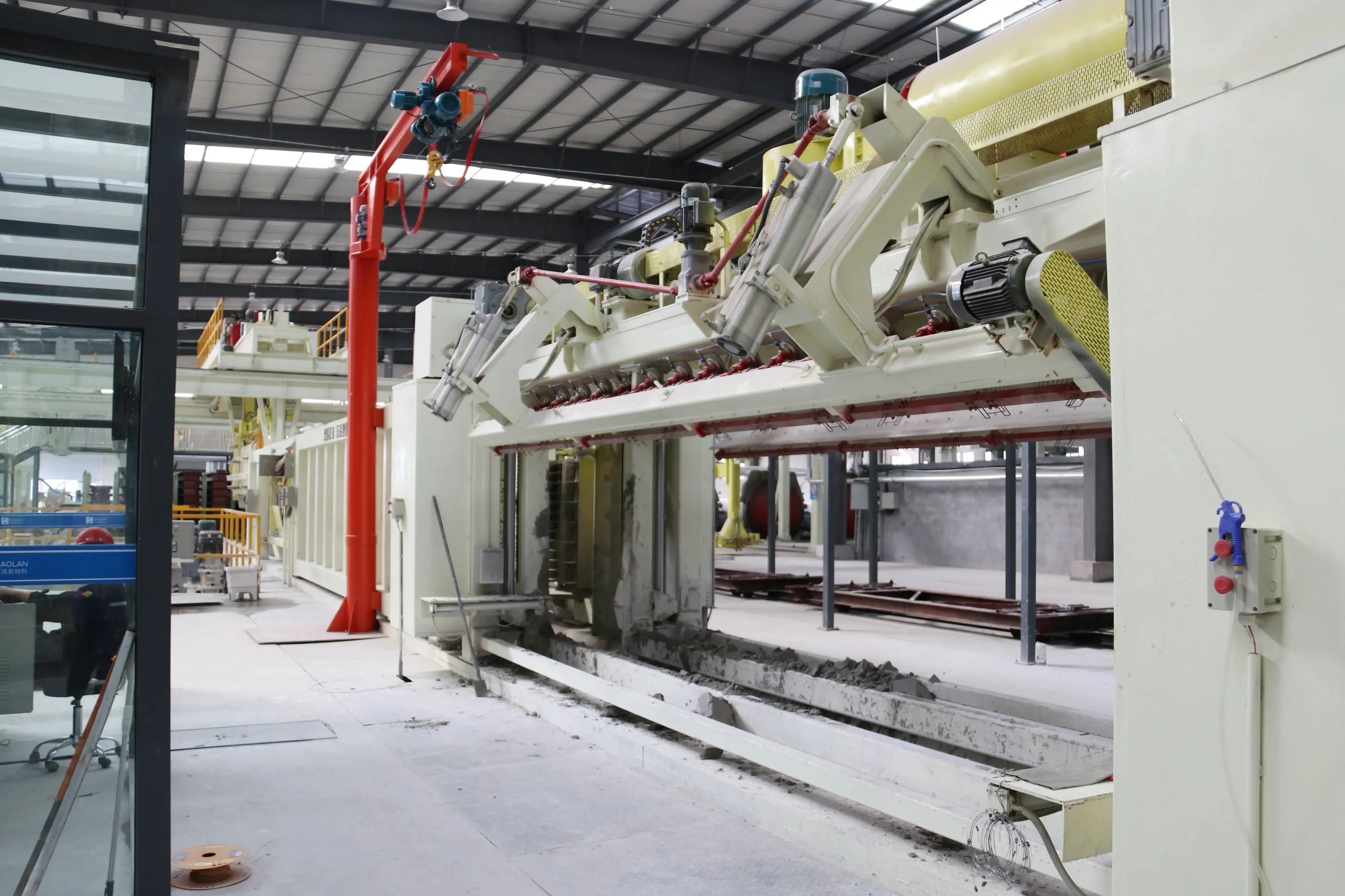 Sound Insulation AAC Block Machine Concrete Fly Ash Block Making Machine