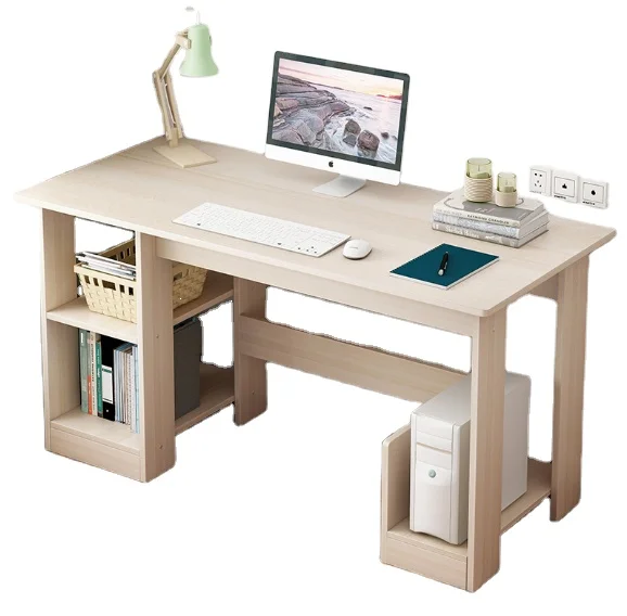 Modern simple study desk industrial style sit standing table computer desk