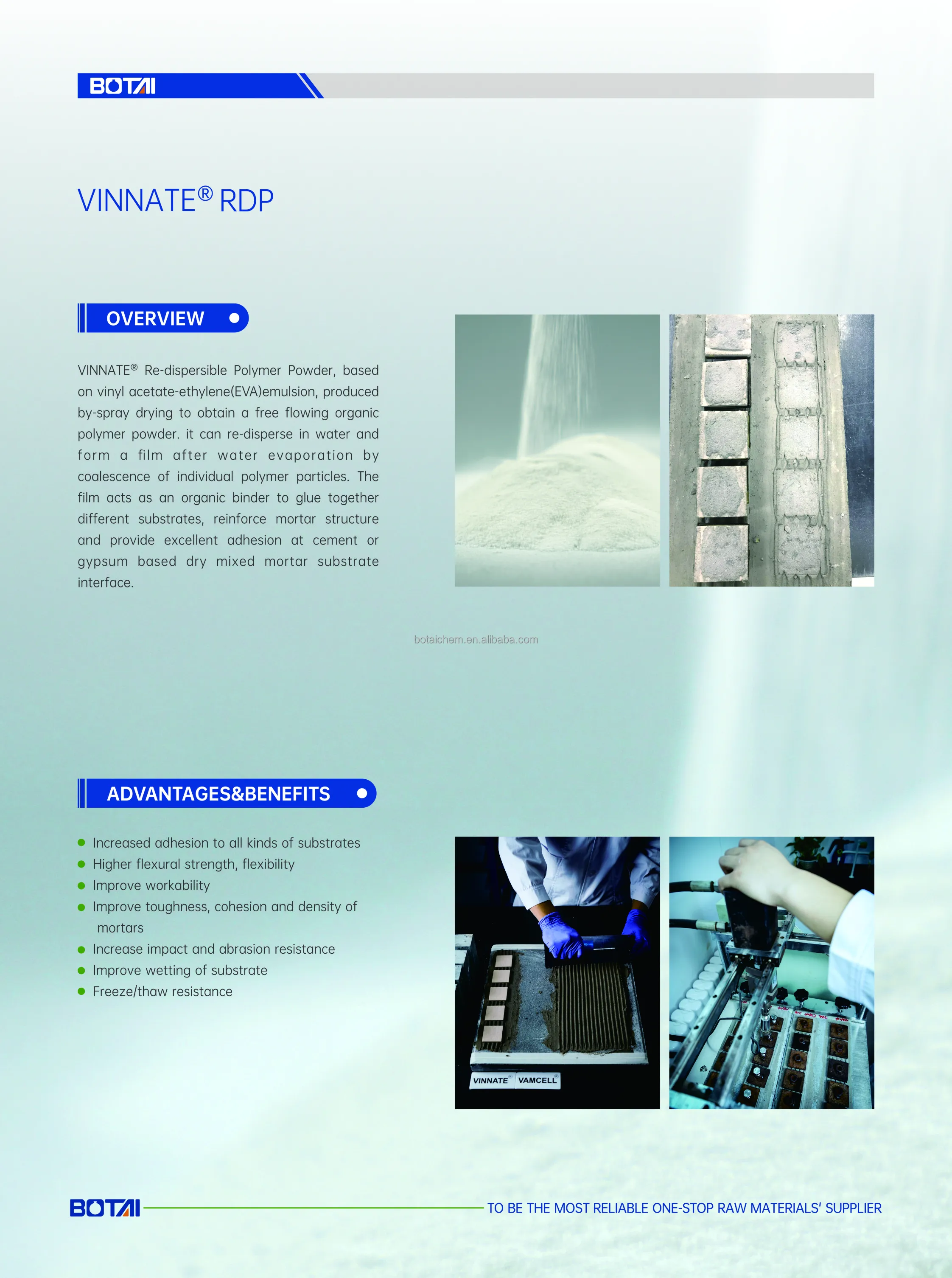 High flexible RDP Re-dispersible polymer powder EVA emulsion RDP copolymer powder vae rdp redispersible polymer powder suppliers
