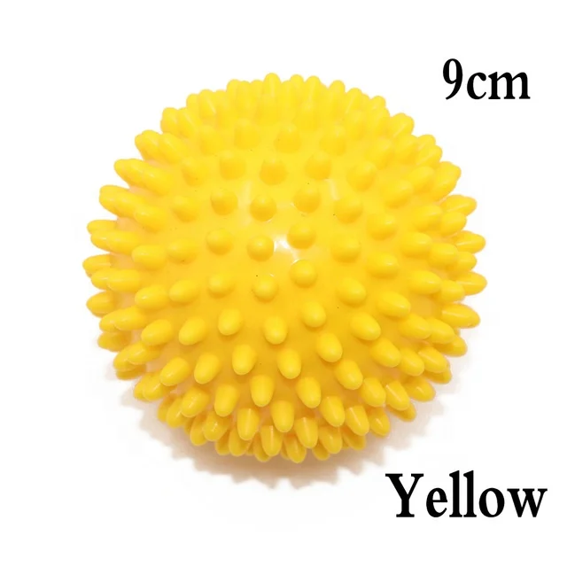 PVC Plastic Pink Spiky Massage Ball 9 cm