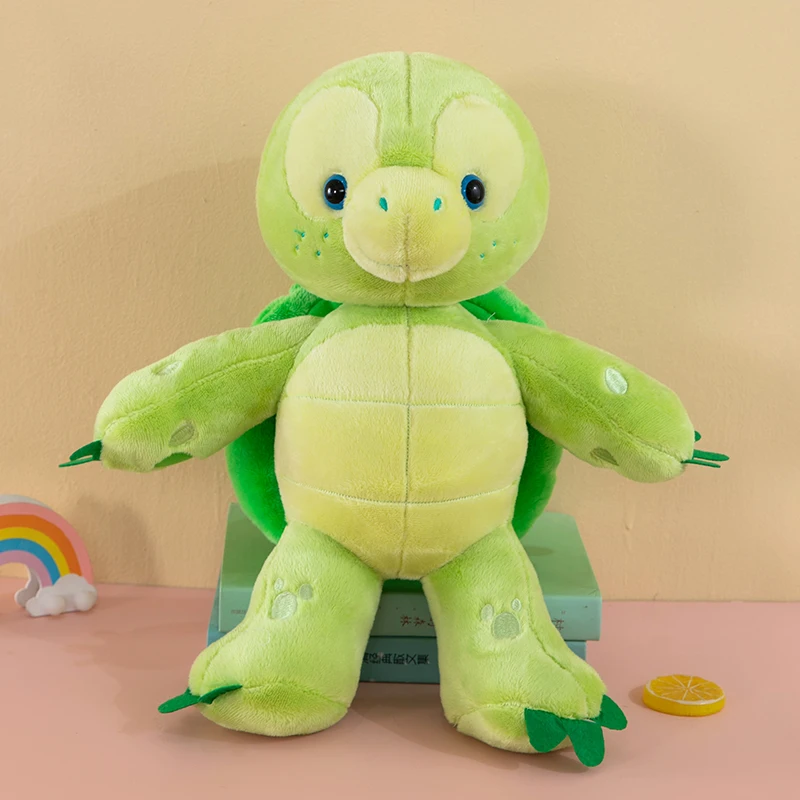Stuffed Animals Wildlife Plush Toys Giant Turtle Plush Pillow Green Sea Turtle girl gift
