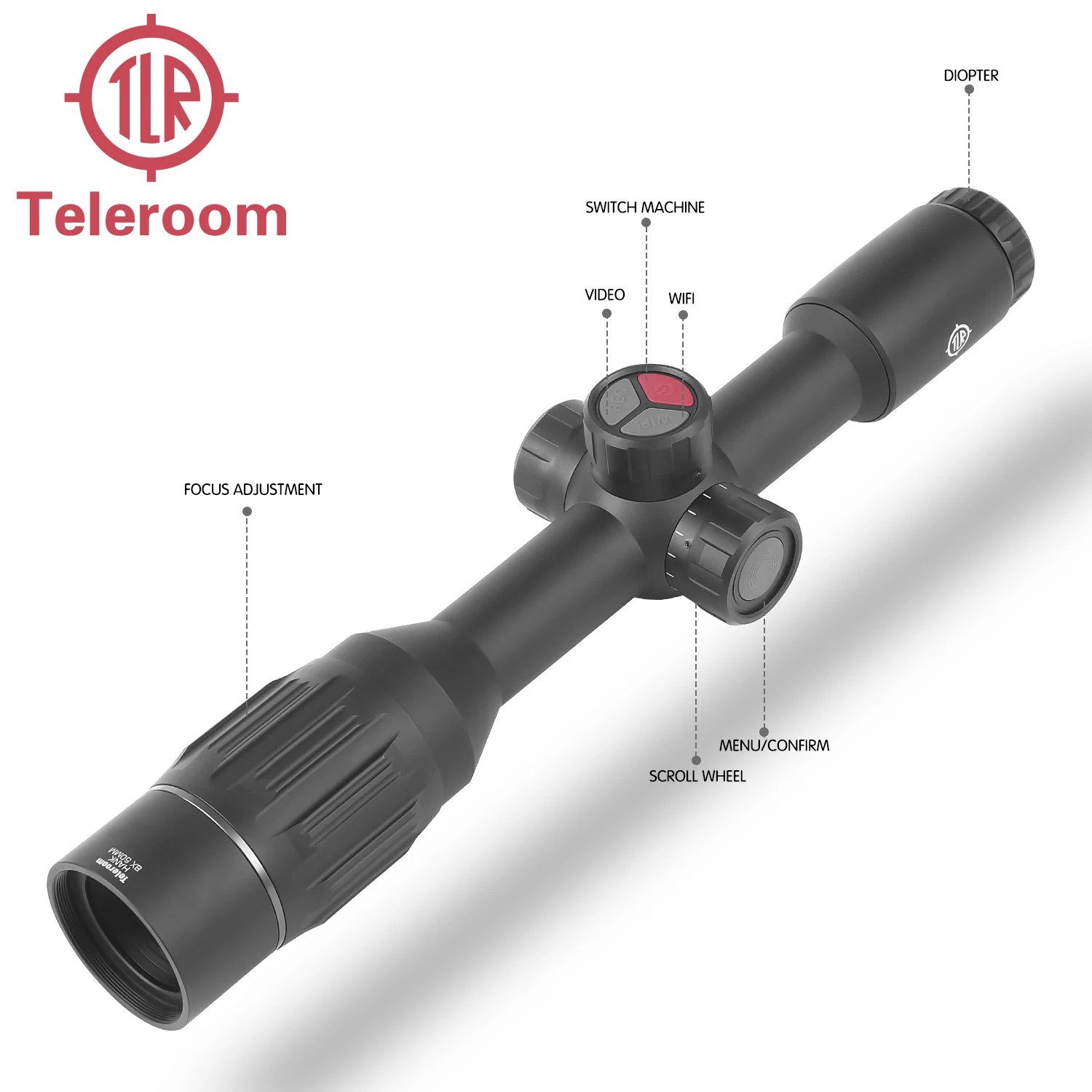 TELEROOM Hawk 8x50mm Crosshair Scope Night Vision Sight scope Thermal Imaging