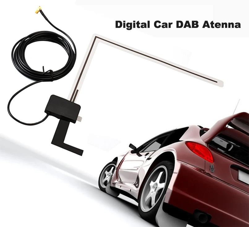  Оптовая продажа с фабрики на заказ 174-240 МГц/1452-1492 МГц 20Dbi DAB патч-антенна для цифрового автомобильного FM-радио