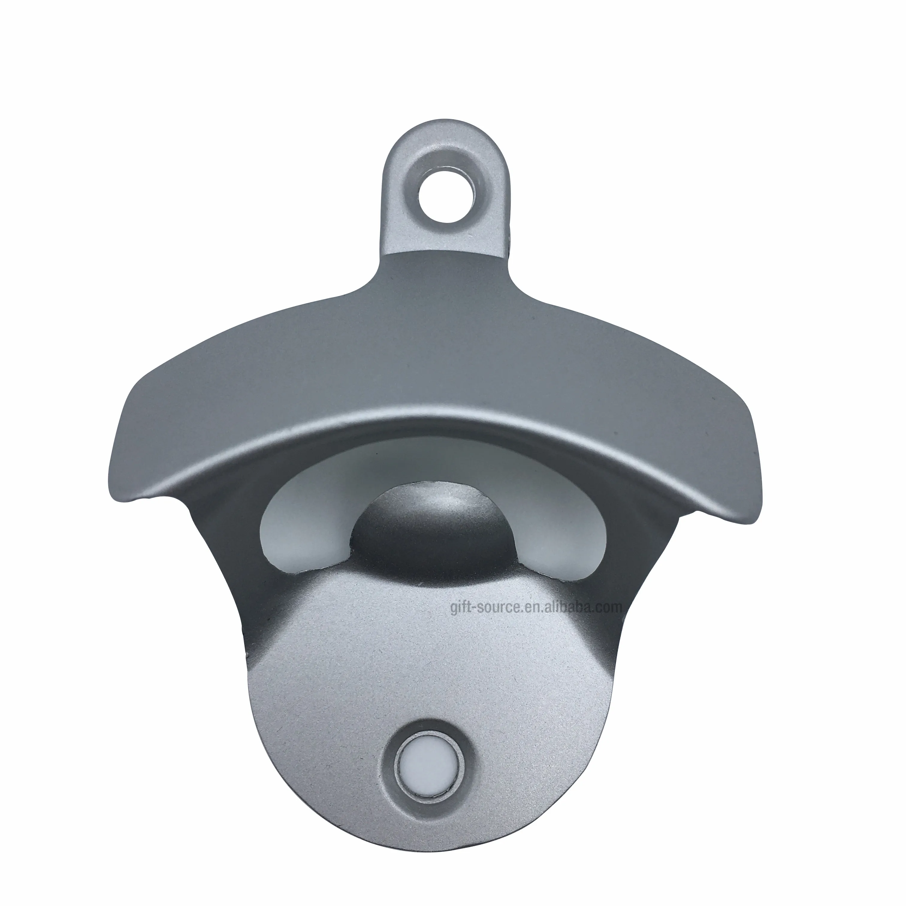 Рекламный сувенир на заказ экологически чистый Пивной инструмент из нержавеющей стали Классическая открывалка для бутылок в западном стиле