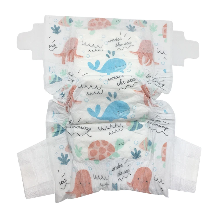 
Manufacturer Promotion free sample adult Non Woven baby sleepy disposable soft diaper 