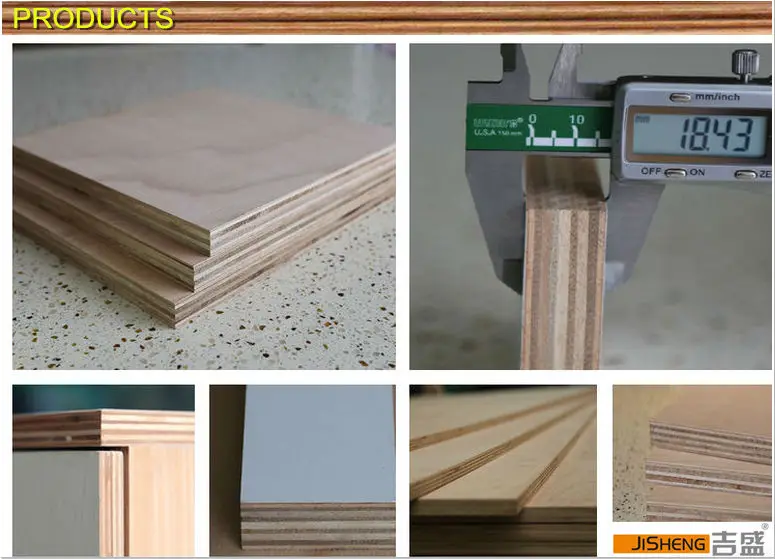 JISHENG TOCHO JAS-F4 Star OVL Grade 25mm  Hardwood Plywood Indoor Good Quality Manufacture Wholesale