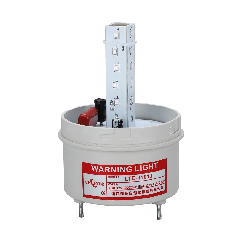 Emergency alarm warning lights Green LED beacon audible flashing warning lights traffic signal warning safety lights