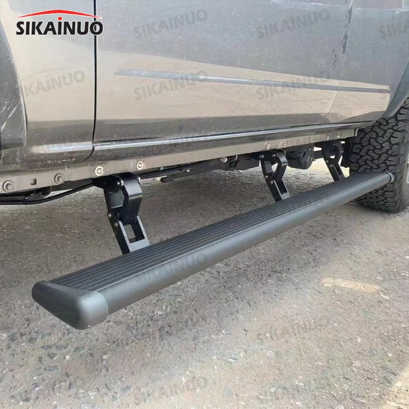 automatic side step electric foot pedals power exterior nerf bar foldable running board exterior accessories for Ford Bronco