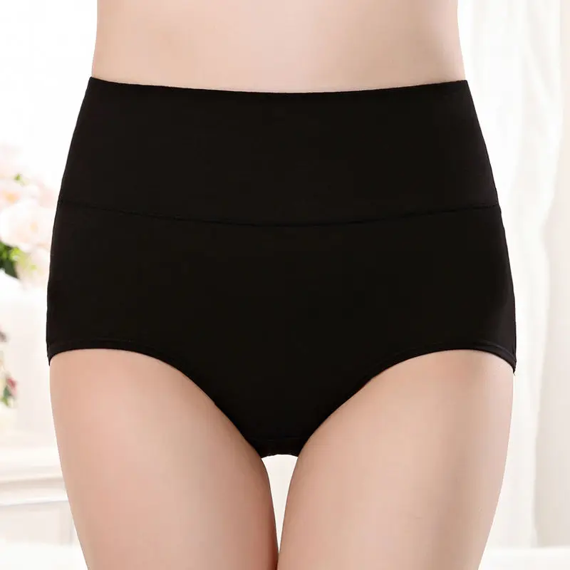 Wholesale XXL XXXL 4XL Seamless Briefs Panties Tummy High Waist Invisible Underwear Women Seamless Panties