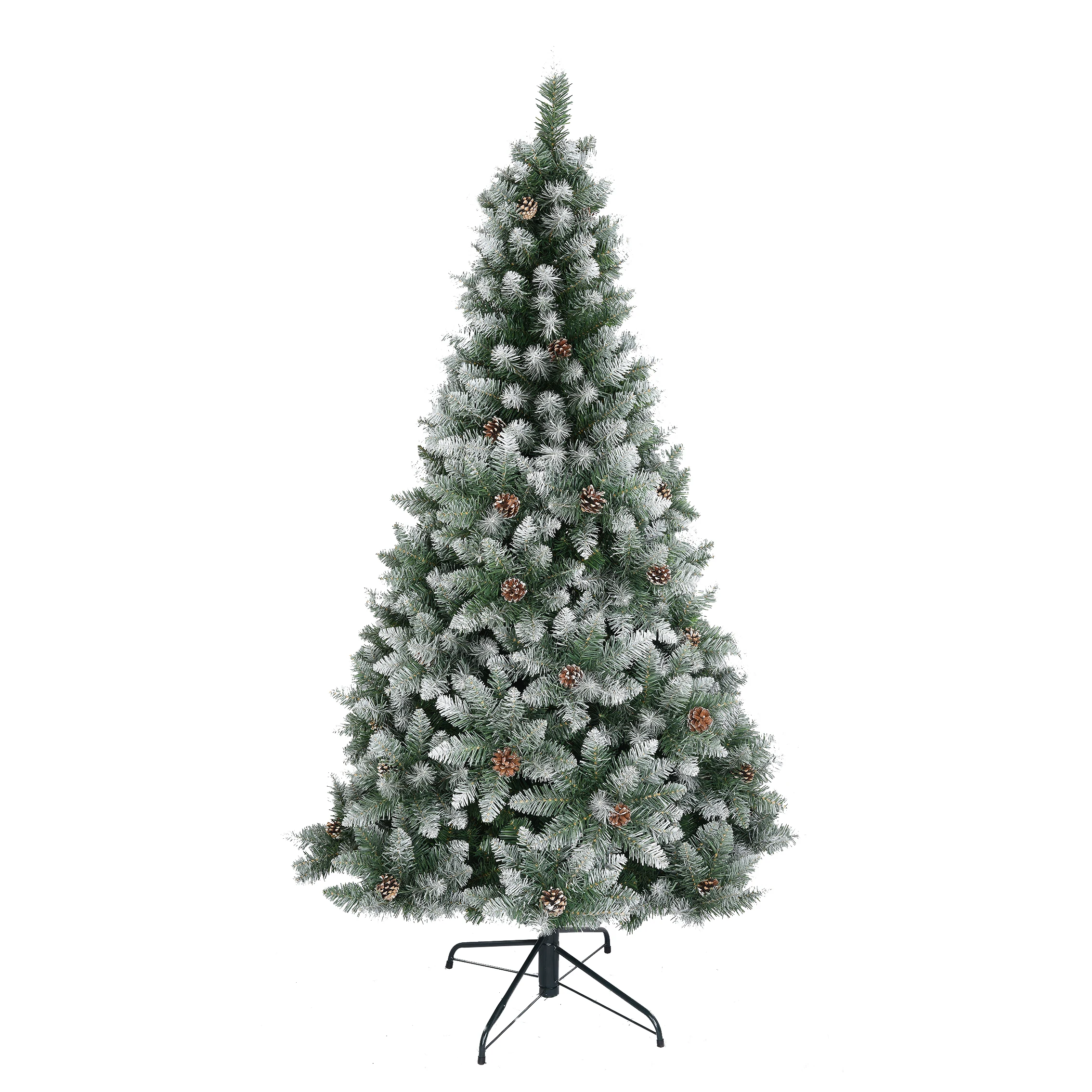6ft 7ft 8ft Hot Sale christmas Supplies Spruce Hinged Artificial Christmas Tree on Sale Decoration