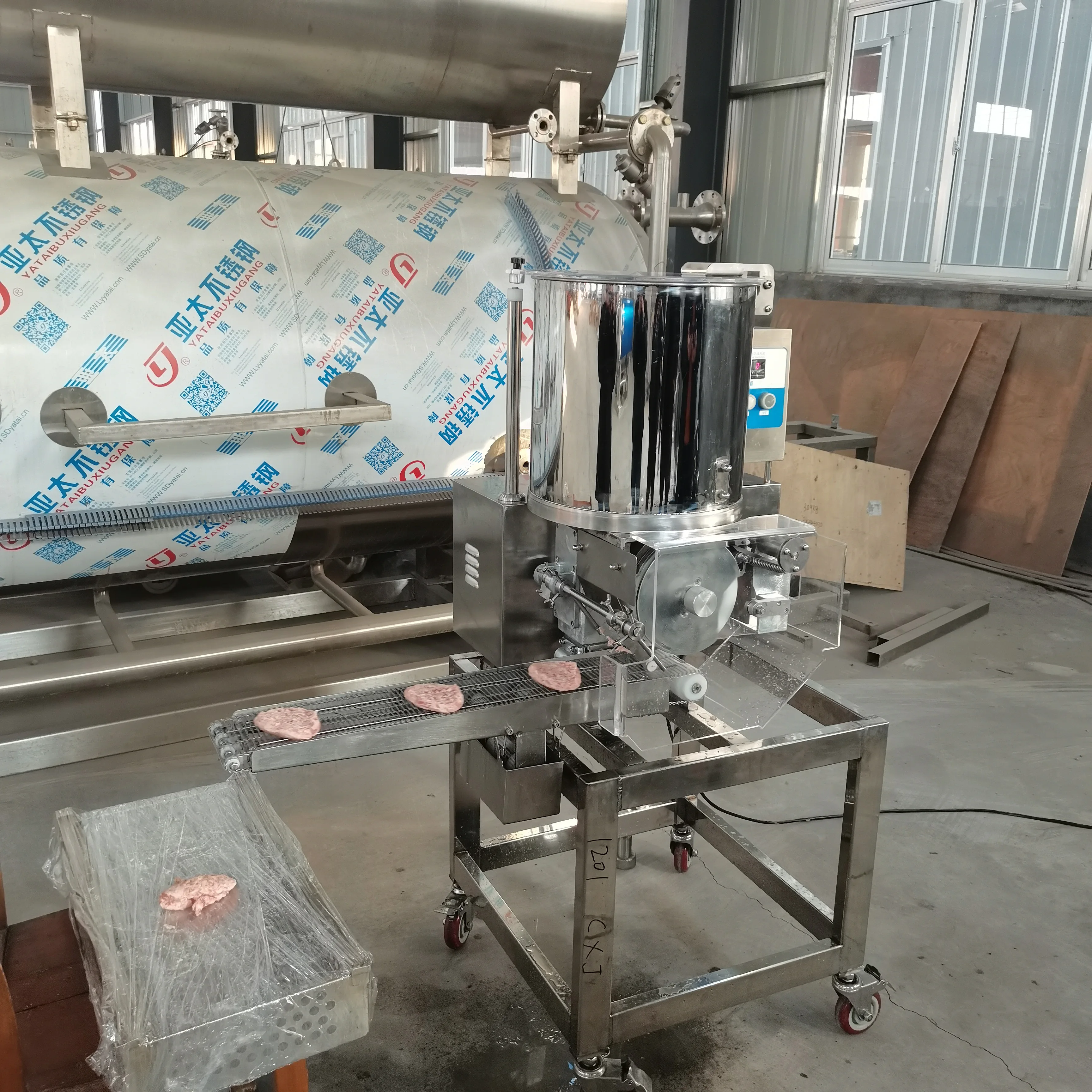 Multifunctional Automatic Forming Pie Machine/ Beef Patty Meat Product Making Machines