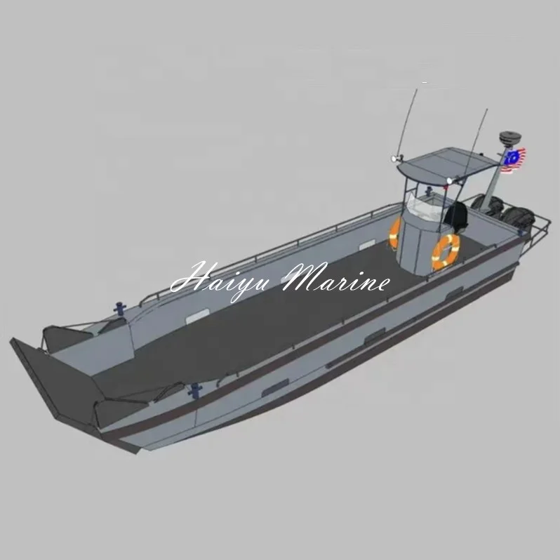 Aluminum 5083 Landing Boat Heavy Load Capacity Landing Craft