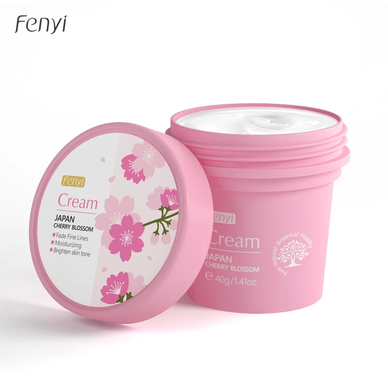 Fenyi Japan Cherry Blossom Hyaluronic Acid Moisturizer Facial Repair Cream Skin Tightening Lines Anti Wrinkle Face Cream