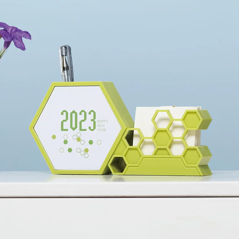 2023 Настольный календарь пластиковый ящик для хранения специальное издание высококачественный креативный многофункциональный держатель