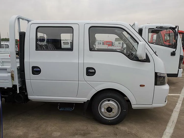 DFAC Dongfeng Номинальная грузоподъемность 2 тонны двойная кабина 4 двери 6 колесный дизельный мини грузовик из