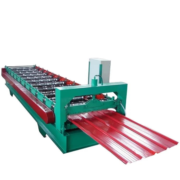 Metal roof 840 glazed tile roof rolling forming machine glazed roof panel manufacturing machine