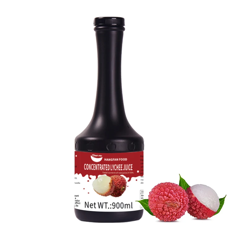 2023 taiwan Wholesale litchi High Quality Best Price supply vendors halal lychee juice concentrate syrup
