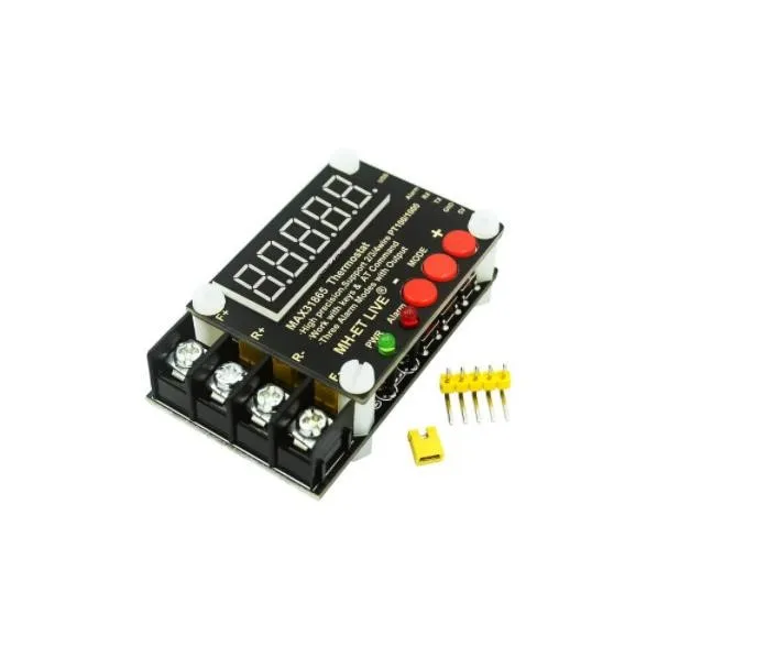 MAX31865 high precision isolated temperature collector module PT100 serial port output upper computer software debugging