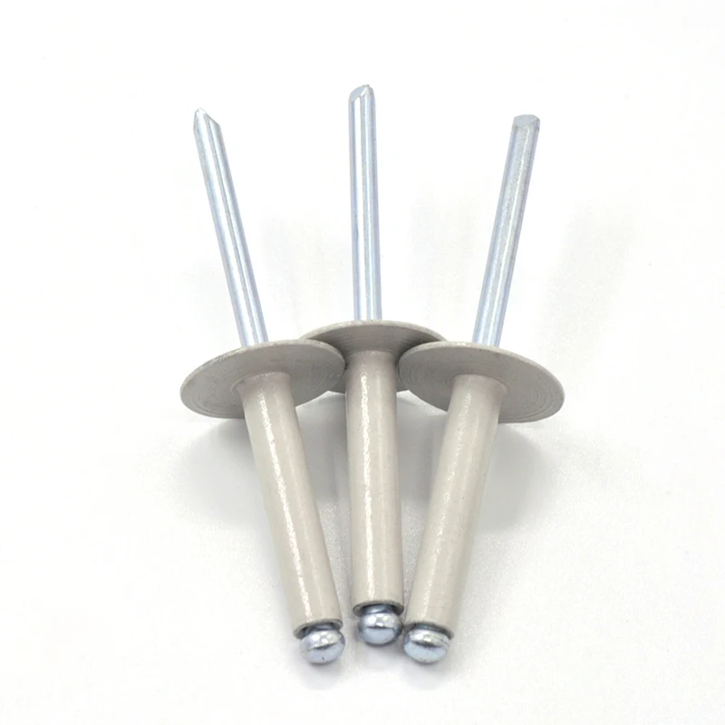 different Colors Open End Dome Head and Flat countersunk head Aluminum Steel Rivets Pop Blind rivets