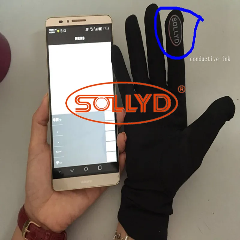 sollyd water based ink conductive ink on gloves screen printing ink textile rubber paste