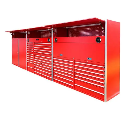 Made in China heavy duty steel tool box with drawer tool trolley steel tool chest with drawers and wheels