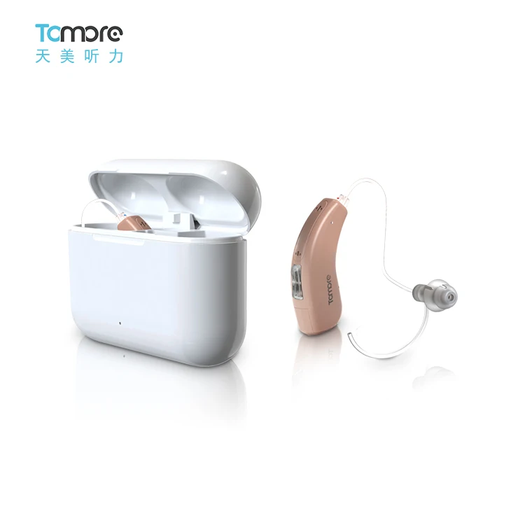 Chinese Factory Sales Medical Ear Amplifier Rechargeable Hearing Aid App Control Programmable Open fit Hearing Device