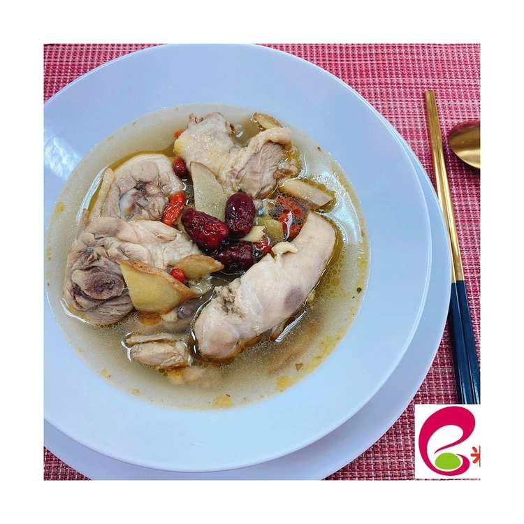 Hot Selling Product Chinese Food Sesame Oil Chicken Stew Soup