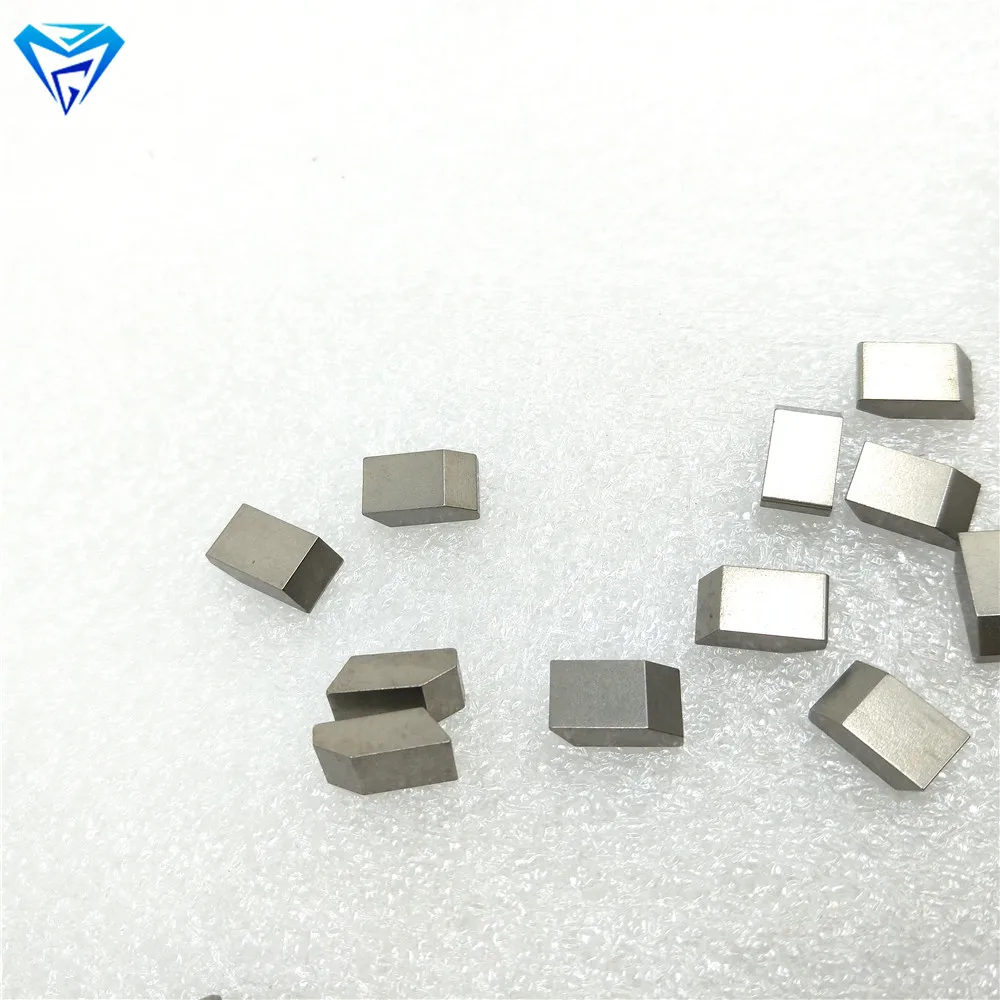 Manufacturer cemented carbide rough brazed blade / tips YG6 YG8 YG10 Tungsten carbide inserts