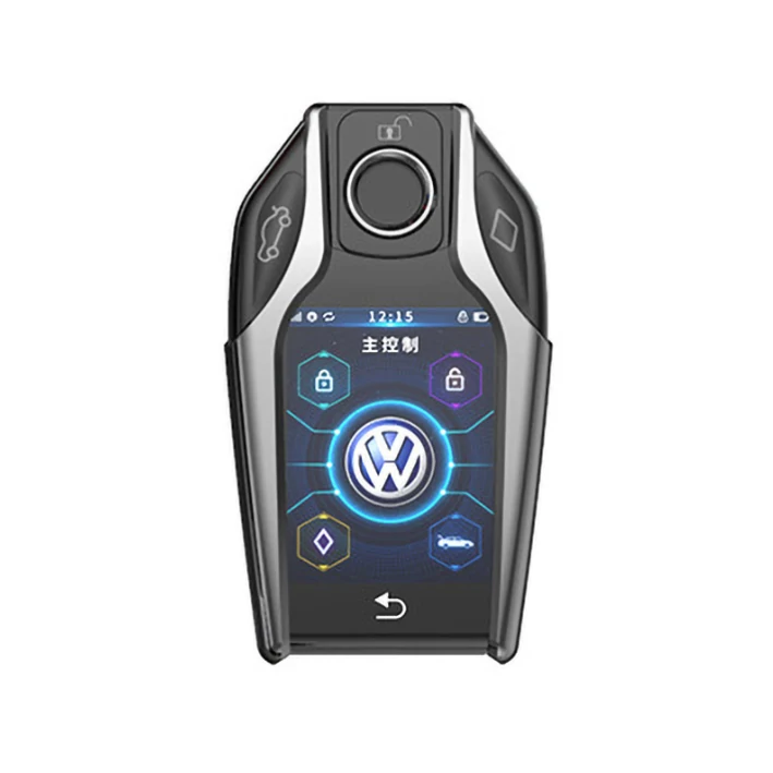 bulk drop shipping remote led LCD control mobile app control car lost prevention Smart Lcd car key