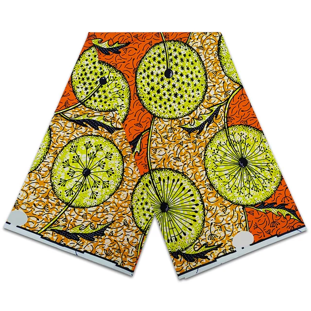 New model hollandaise wax 100% cotton wax custom ankara fabric capulana african cotton femme africaine pagne 6 yards