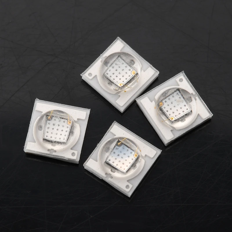 High power ceramic 365-370 NM UVA LED light chip for gem testing & fluorescence detection