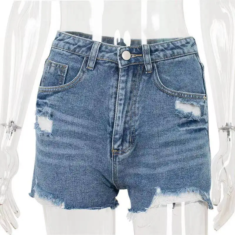 
Hign End New Manufacturer Elastame Best Quality 2021 Women Denim Jean Shorts 