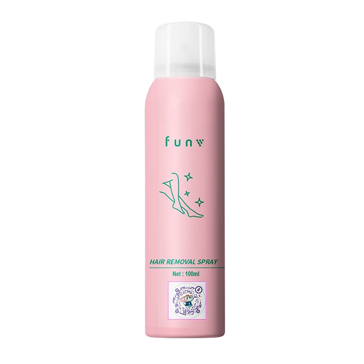 OEM ODM Convenient Effective Chemical Hair Removal Cream Mousse Spray Hair Removal Cream Mousse