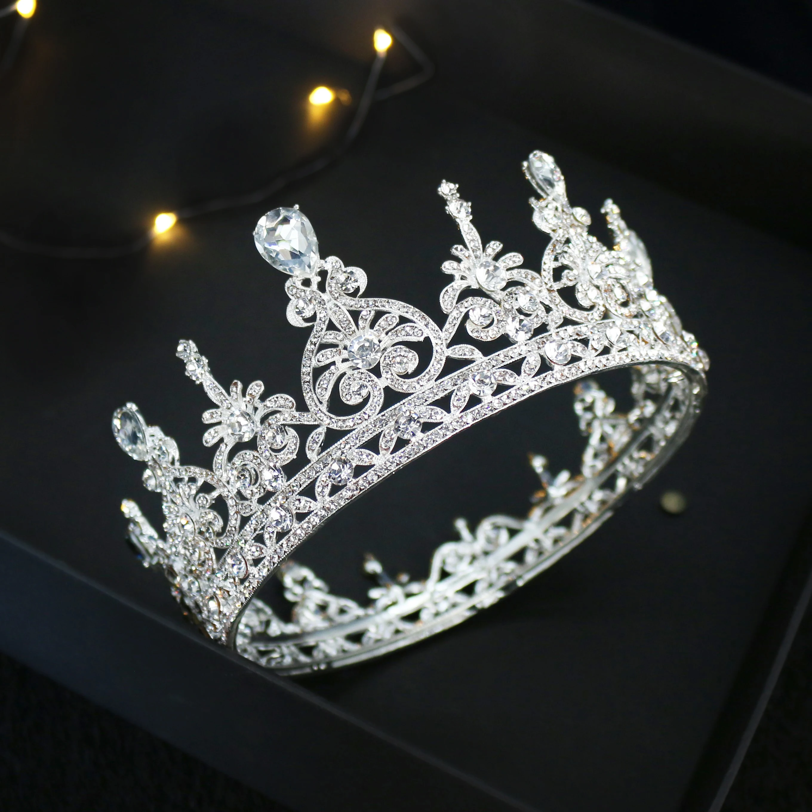 Модные свадебные тиары со стразами и кристаллами в европейском стиле, женские тиары для выпускного вечера, Свадебные короны невесты, тиары