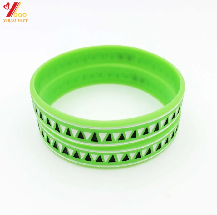 Custom Comfortable silicone wristband Elastic wristband for sports
