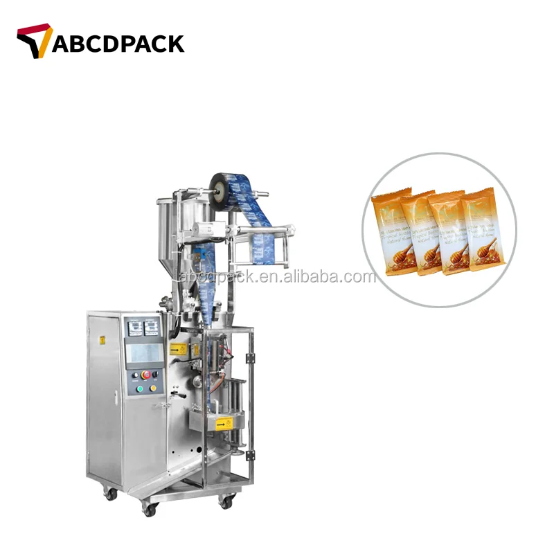 Automatic Vertical Film Bag Water Sachet Filling And Sealing Machine Stick Sachet Filling Machine Liquid Honey Packing Machine