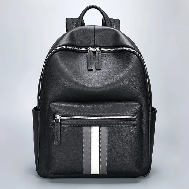 Mochilas para hombre designer backpacks famous brands men japanese fashion leather backpack custom logo school bags