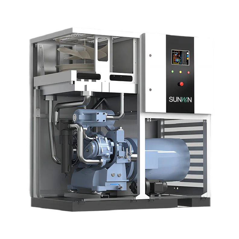 ZT18 8160005903 7.5 bar P series Atlas Oil-Free Rotary Tooth Air Compressors with Advanced Technology