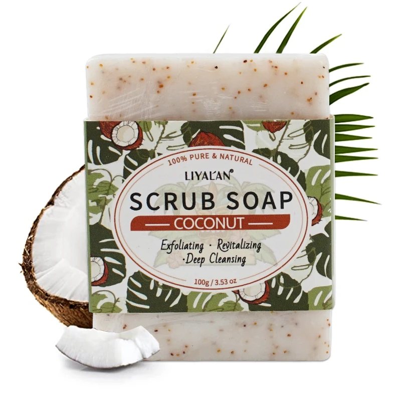  Wholesale Vendor Soap Natural Vegan Cleansing Whitening Skin Care Organic Coconut