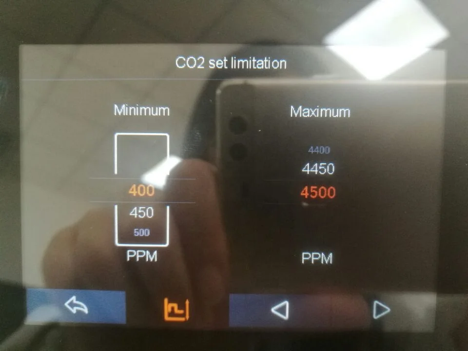  Умный Wi-Fi контроллер CO2 для контроля качества воздуха в помещении/монитор теплиц/комнат/дома/торговых