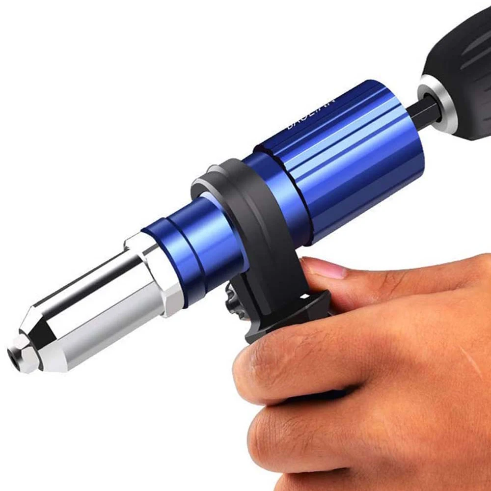 Electric Rivet Nut Gun Machine Core Pull Accessories 2.4mm-4.8mm Cordless Riveting Gun Drill Adapter Hand Rivet Nut Gun