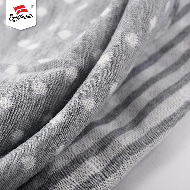 Online shopping custom logo luxury jacquard polyester fabric for jacket