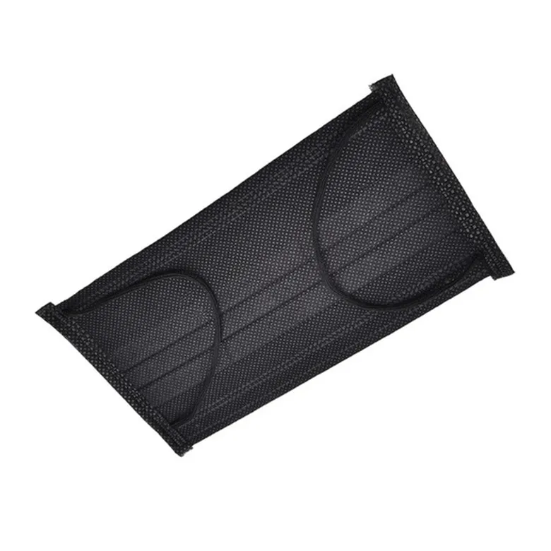 Маска для лица 3 слоя черный 50 шт./кор. OEM ODM Горячее предложение взрослых и детей из нетканого материала высокого качества Маски медицинские черного синего цвета